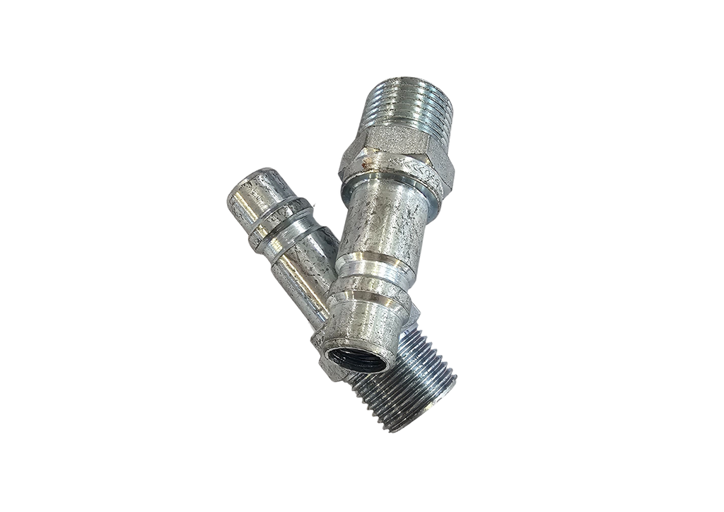 A118 - 1/2" BSP Male Connector (2pack)