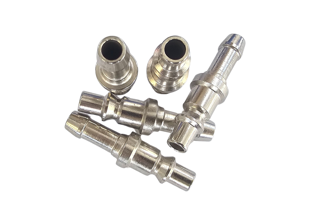 A106 - Male Aro Connector 1/4" - 5/16" Hose Tail (5pack)