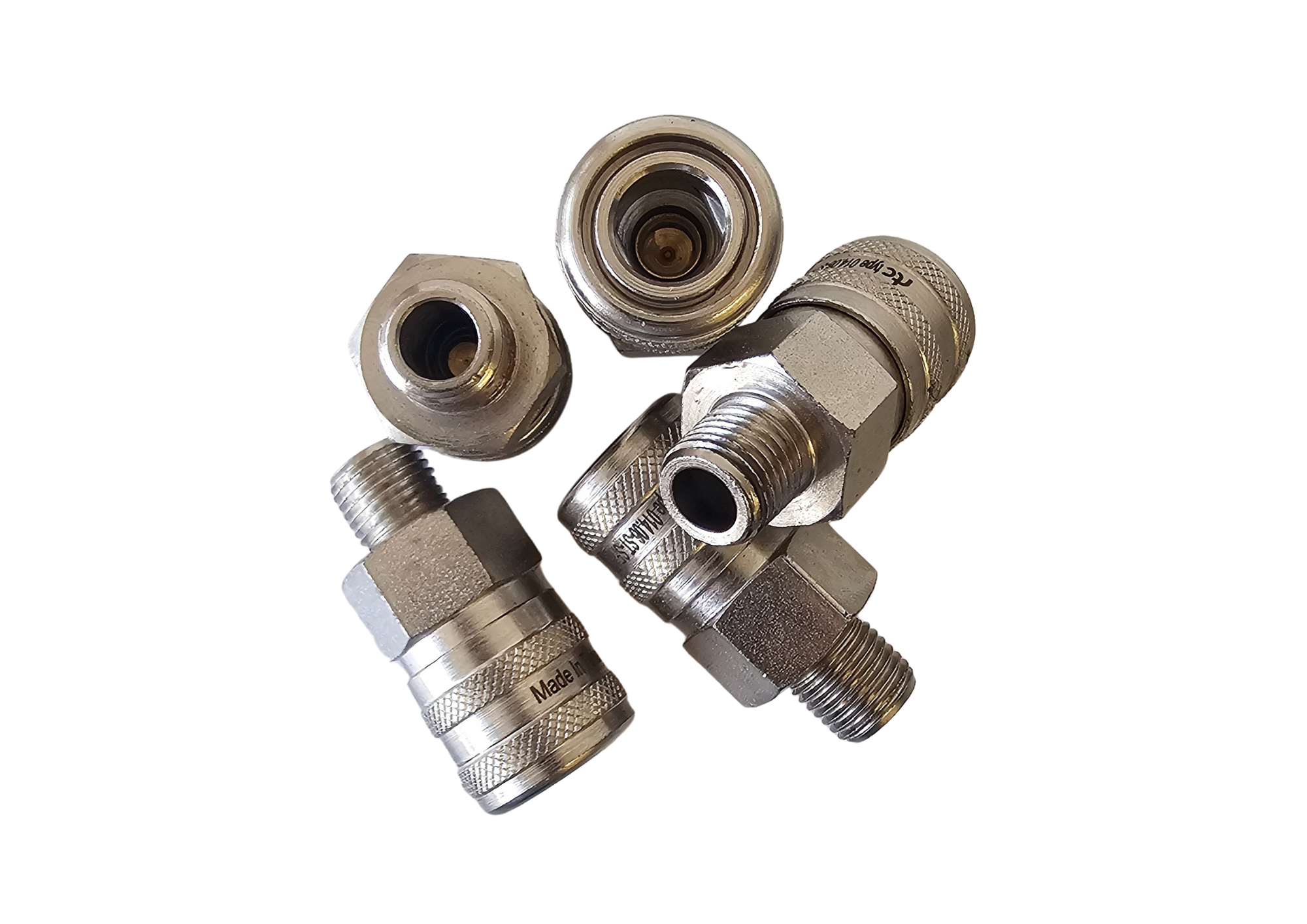 A101B F/M 1/4BSP - Female Aro Coupling With 1/4" Male BSP Thread (5pack)