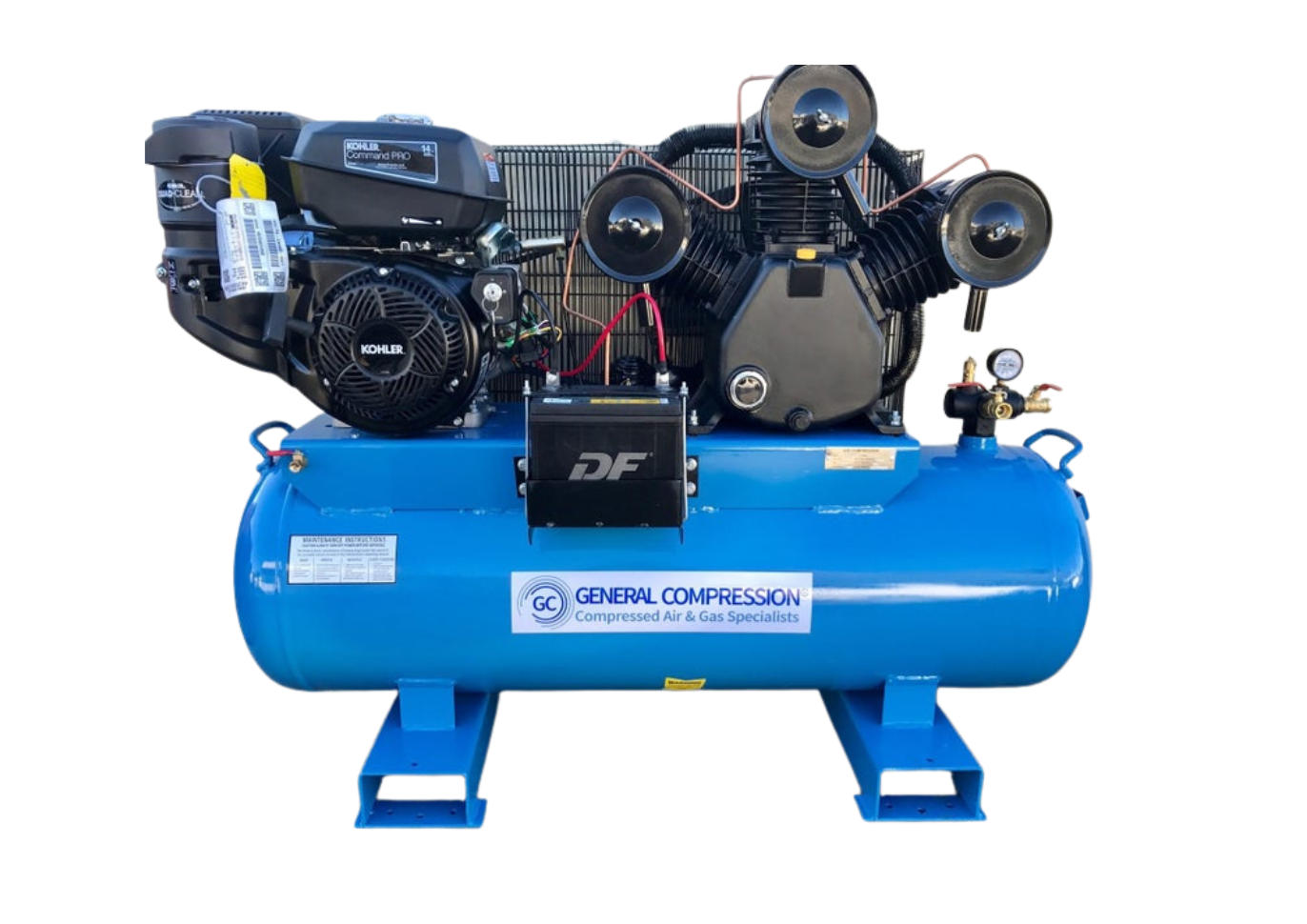General Compression 14hp Petrol Piston Compressor - Stock Arriving Soon
