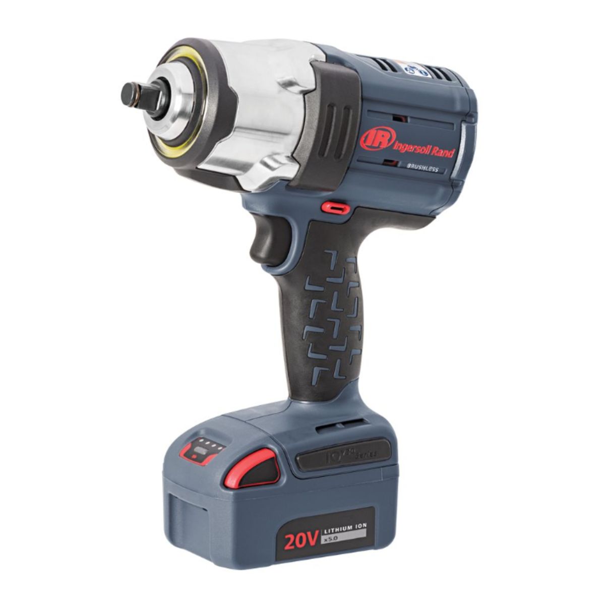 W7152-K22 Ingersoll Rand 1/2" High-Torque Cordless Impact Wrench Battery Kit